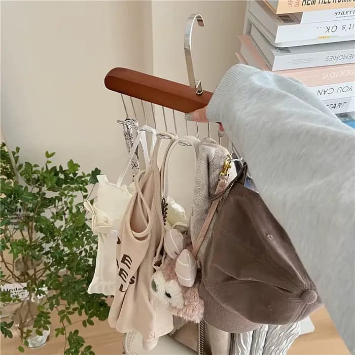 1 pièce/3 pièces multi-fonctionnel femmes rangement soutien-gorge cintre robuste Durable maison garde-robe organisateur