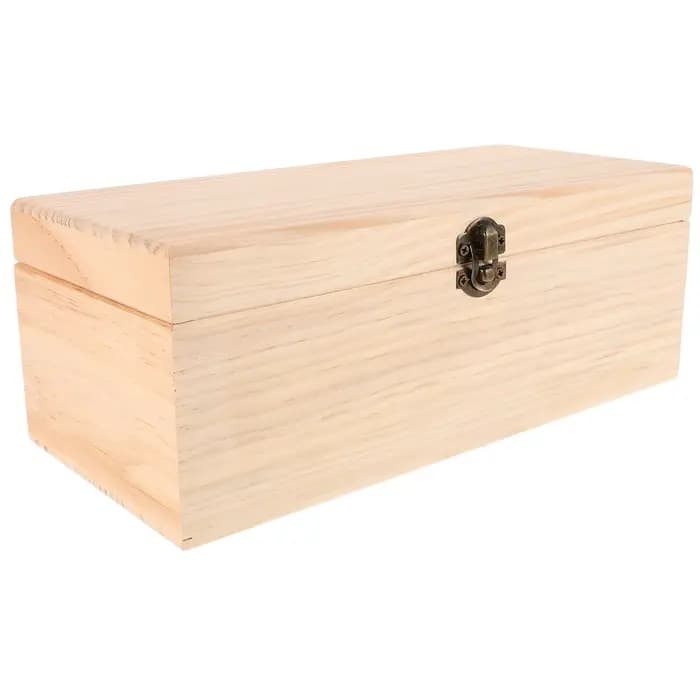Boîte de rangement en bois pour huiles essentielles