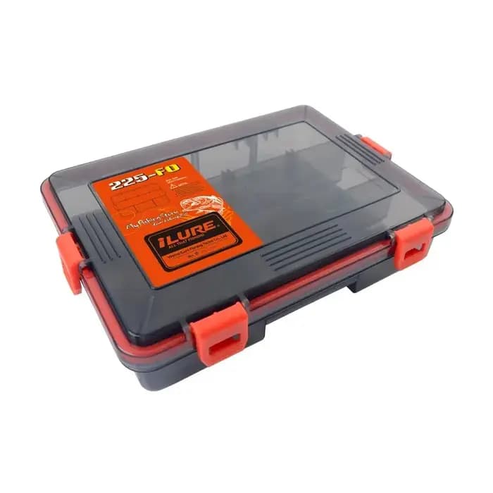 Boîte de rangement étanche de grande capacité pour matériel de pêche, accessoires pour hameçons, leu