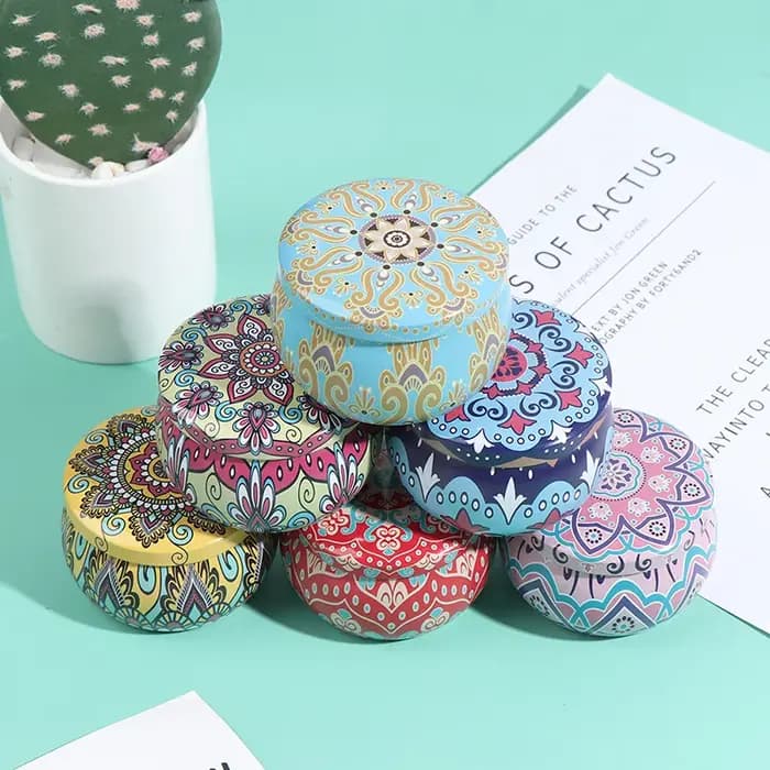 Boîte à Bonbons en Forme de Tambour