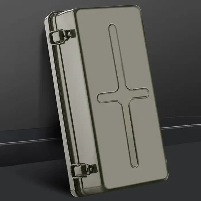 Boîte de rangement pour outils en fer