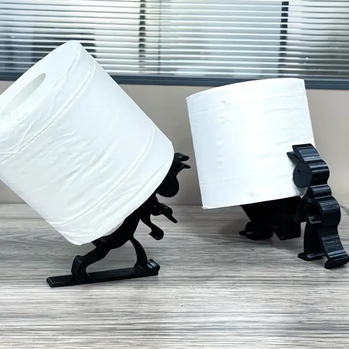 Porte-papier toilette, support de mouchoirs