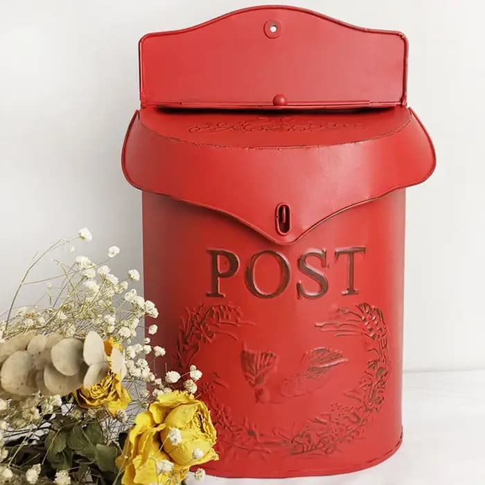 Boîte aux lettres d'extérieur Vintage pour cour