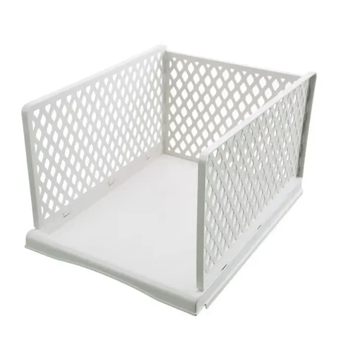 Étagère de rangement pour vêtements en plastique