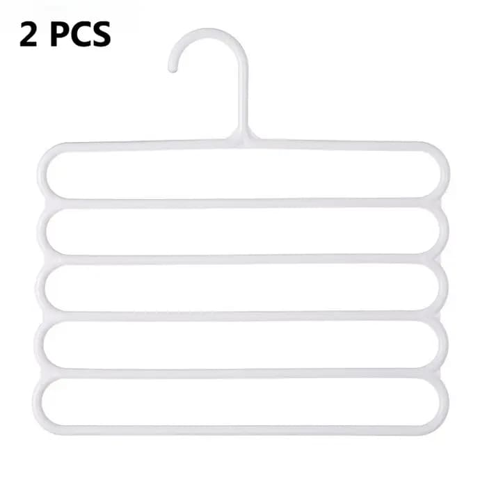 2/4 pièces porte-pantalons multifonctionnel ménage gain de place multicouche pantalon cintre pantalo