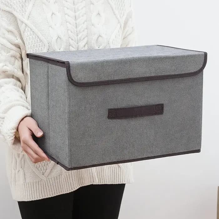 Boîte de rangement pliable en tissu Non tissé