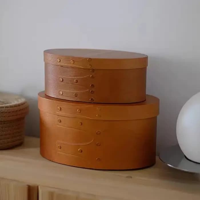 Boîte de rangement en bois