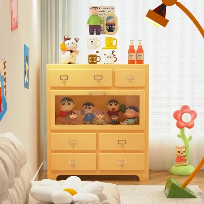 Meubles de rangement modernes pour la maison : Armoires bibliothèques, Commodes Dopamine, Vitrines pour objets de collection
