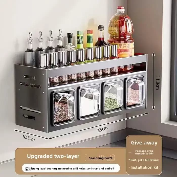 Nouvelle étagère à épices de cuisine