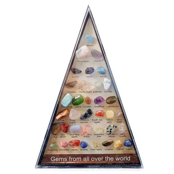 Échantillons de minerai de quartz du monde