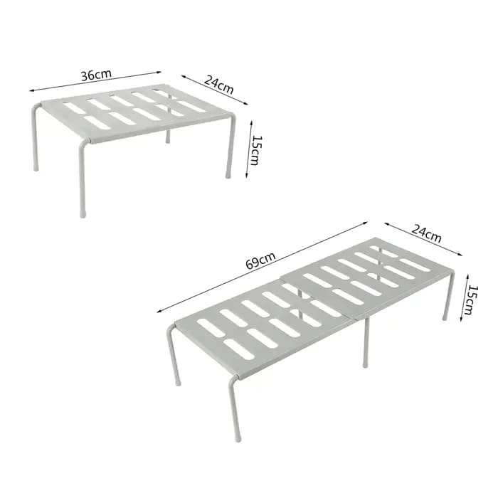 Étagère de rangement pour chaussures extensibles