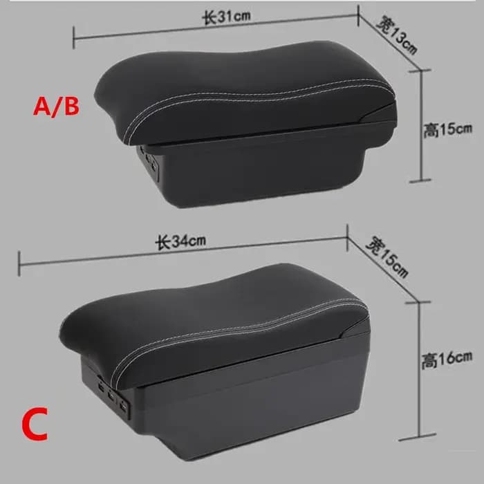 Boîte d'accoudoir pour Seat Ibiza