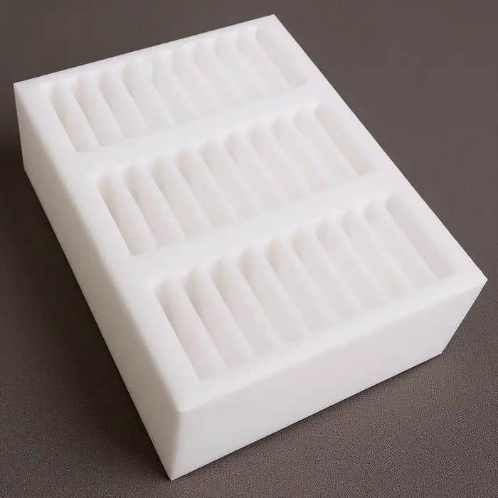 Boîte de rangement multi-compartiments en mousse pour téléphone portable
