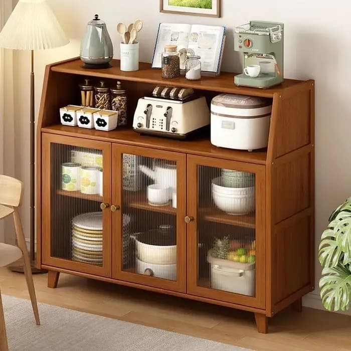 DE 3 Meuble buffet et armoire à thé