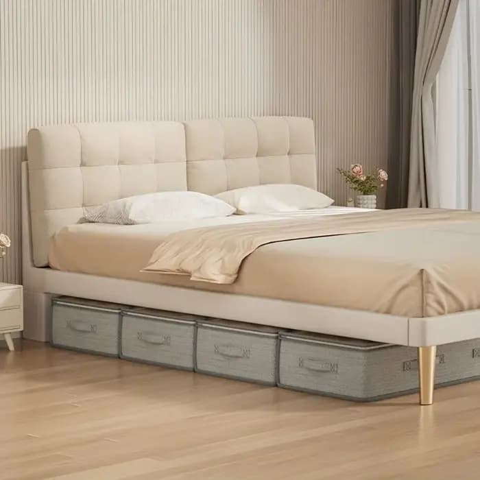 Grands boîtes de rangement sous le lit