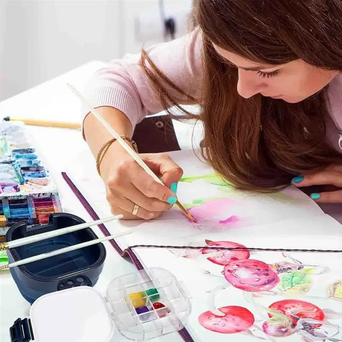 Boîte de rangement hermétique pour économiseur de peinture