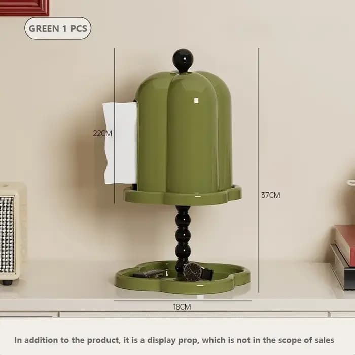 Boîte à mouchoirs rétro française dans le style ancien du sens avancé