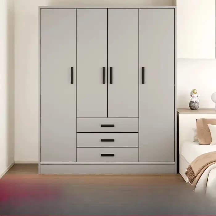 Armoire de Rangement Simple en Tissu pour Chambre d'Enfant