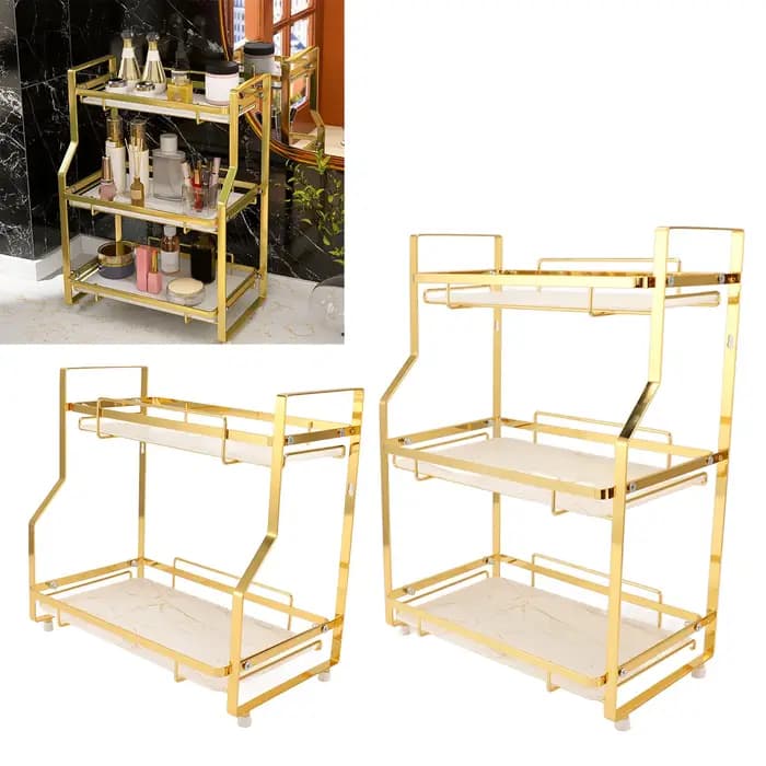 Étagère de rangement murale pour salle de bain