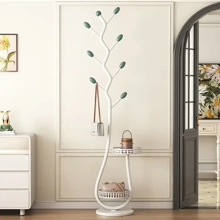 IntermeFloor-Cintre sur pied pour manteau en fer