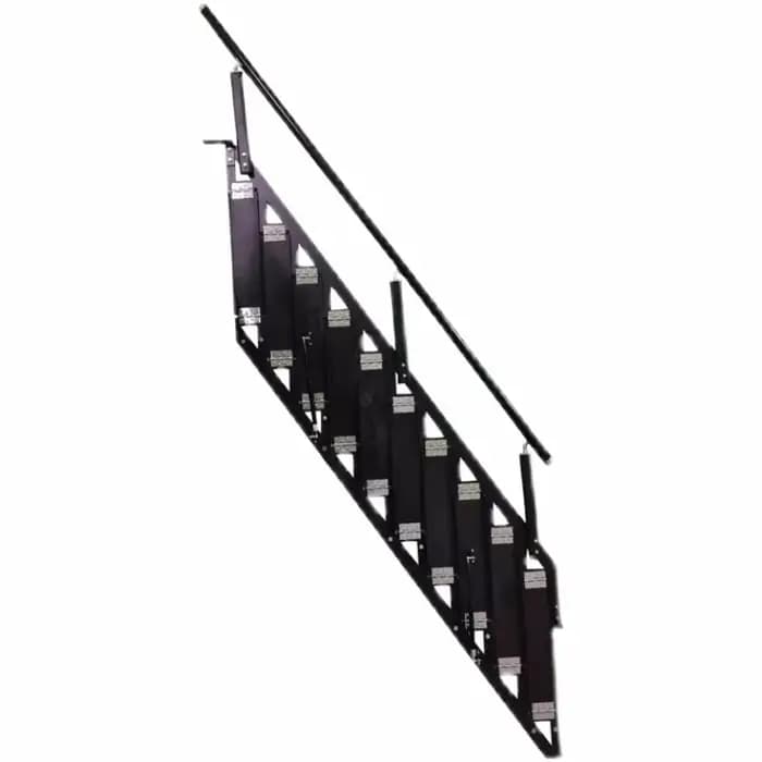 Escalier pliant mural pour la maison facile à ouvrir, stable et fiable