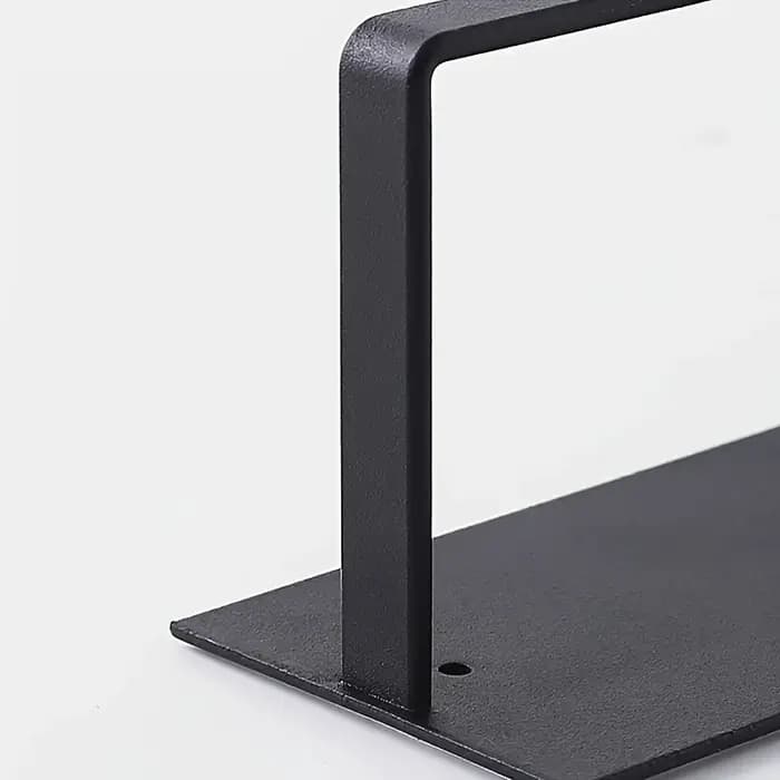 Porte-serviettes en papier de cuisine en acier au carbone