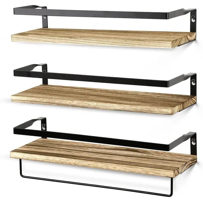 Étagères flottantes, étagère murale pour cuisine