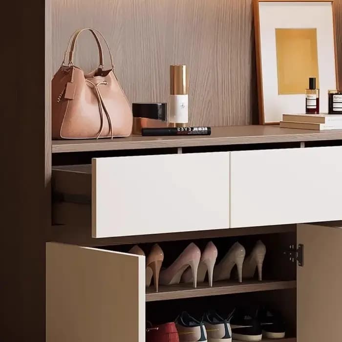 Armoire à chaussures multifonctionnelle élégante pour hommes