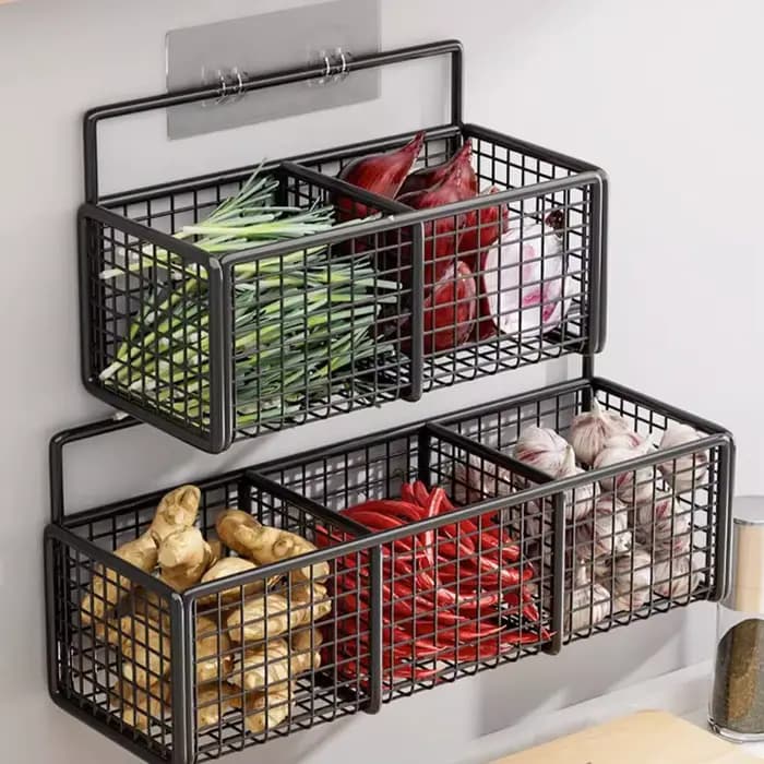 Panier de rangement en fil métallique