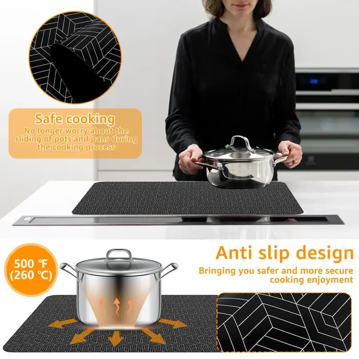 Polymères de protection anti-rayures pour table de cuisson à induction