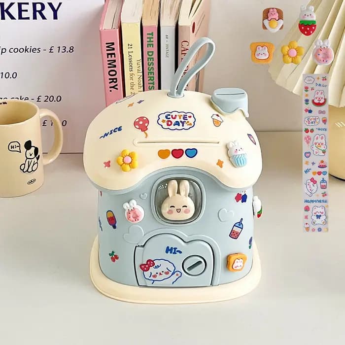 Boîte de rangement créative mignonne pour chambre plus lente
