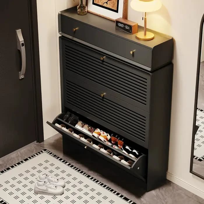 Meuble de rangement pour chaussures d'enfants