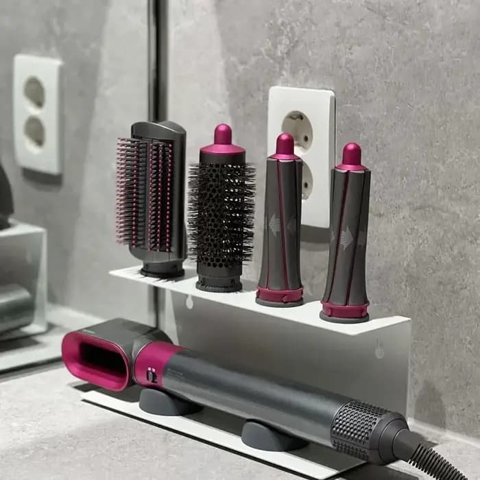 Support de rangement pour sèche-cheveux Non perforé