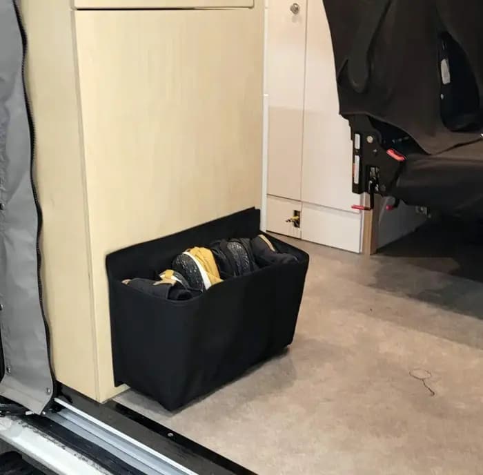 Camper Van rangement de chaussures 10 pouces 4 poches Solution caravane camping-car sac