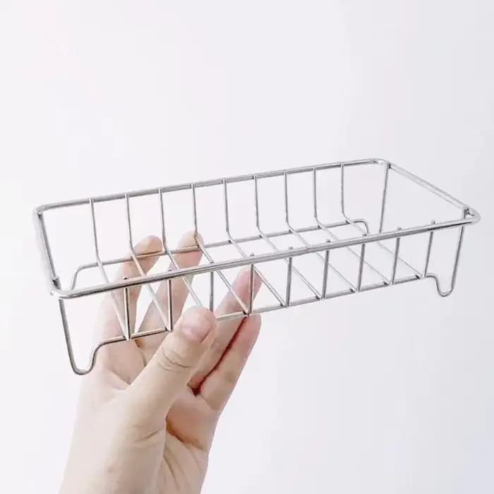 Étagère de rangement pour salle de bain en acier inoxydable