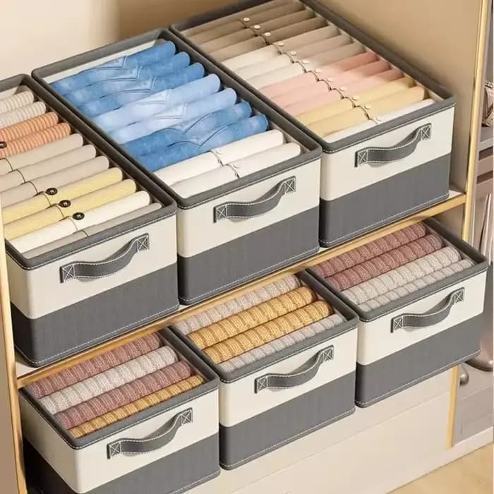 Boîtes de rangement pour vêtements
