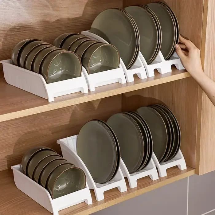 Fournitures de cuisine supports de séchage de vaisselle organisateur égouttoir vertical