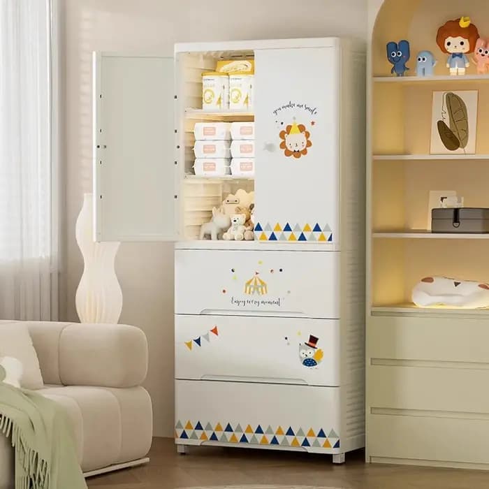 Armoire en plastique pour enfants