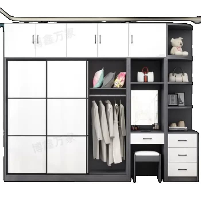 Armoire de rangement moderne pour femmes