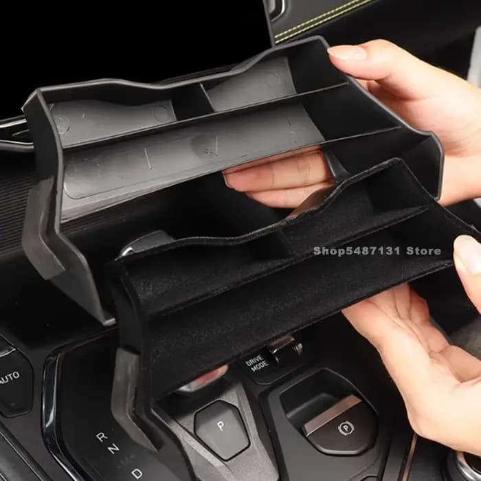 Boîte de rangement de commande centrale de voiture