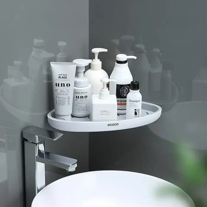 HOEvaluShelf-Rangement mural pour shampoing et cosmétiques, accessoires de cuisine, articles ménager