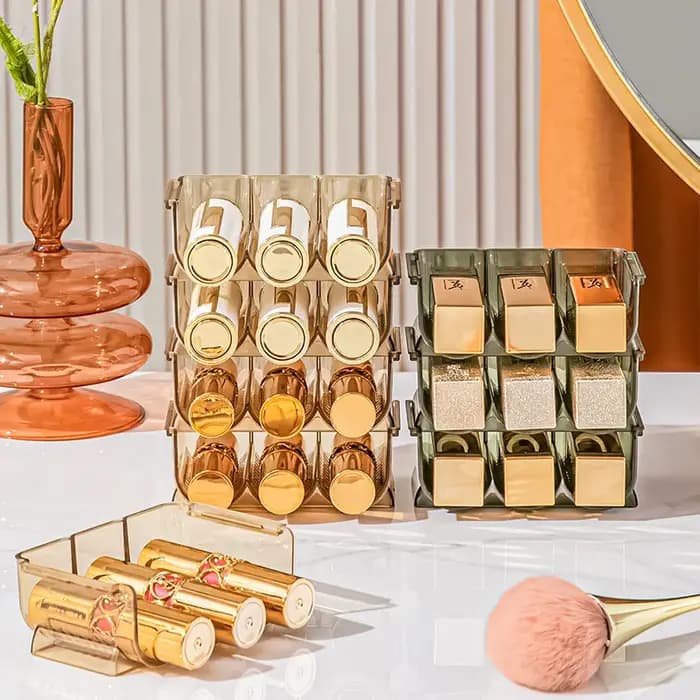 Boîte de rangement pour rouge à lèvres