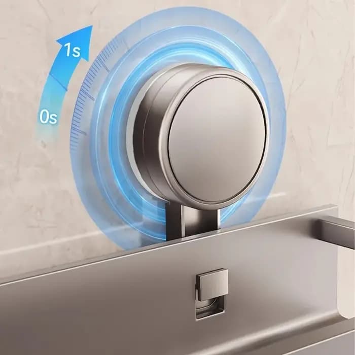 Étagère de douche robuste anti-rouille 1 pièce sans perçage