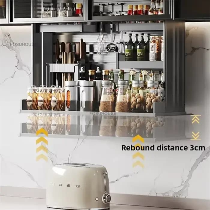 Panier de rangement électrique intelligent pour condiments