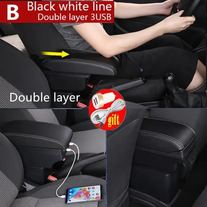 Boîte d'accoudoir pour Suzuki Swift