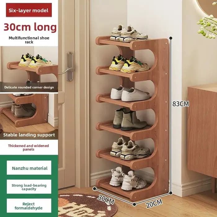 Meuble de rangement pour chaussures, casier d'entrée, armoire de salon, organisateur de chaussures, étagère à chaussures