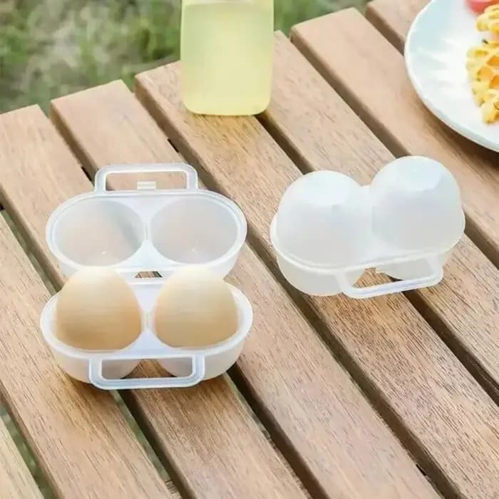 Boîte de rangement pour œufs à double compartiment