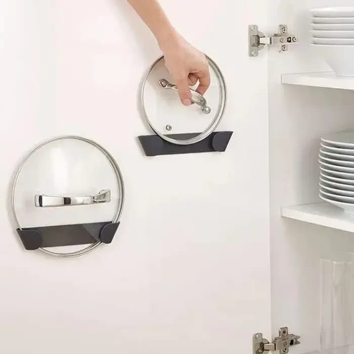 Support de rangement mural auto-adhésif pour cuisine domestique