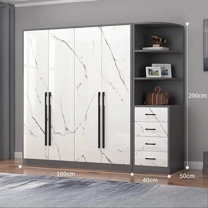 Armoire De luxe moderne gain De place enfants Organization De la maison