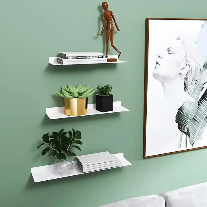 Étagères flottantes sans propositions, étagère de rangement murale T1, quincaillerie pour la maison, armoire de cuisine, accessoires de toilette etagere sans percage étagère murale sans perçage etzger